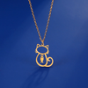 Fashion Cat Pendant Necklace