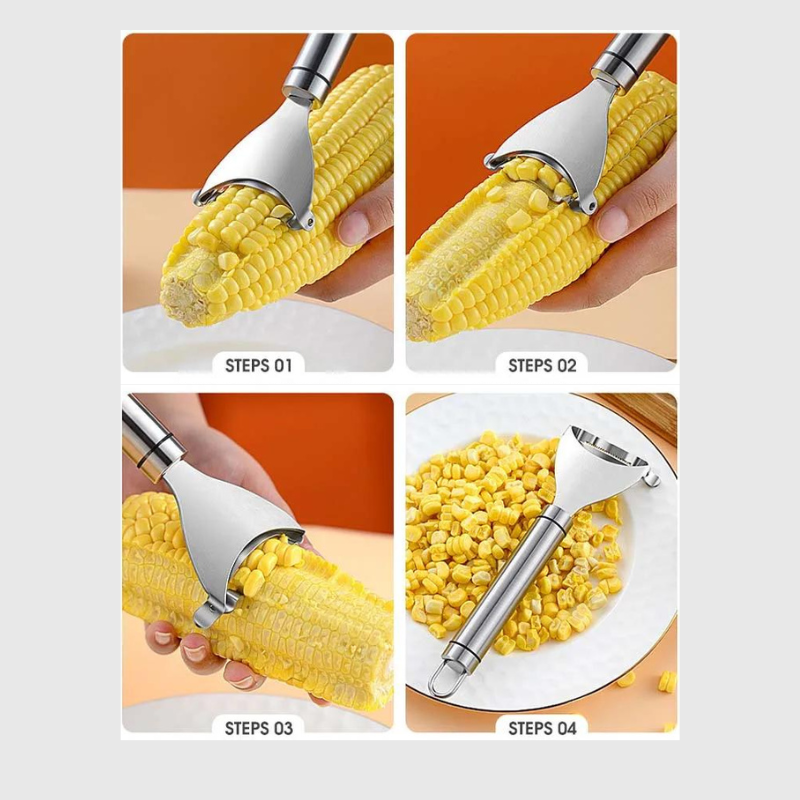 Stainless Steel Corn Peeler