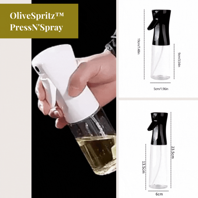 OliveSpritz™ PressN'Spray | Fine Oil Sprayer