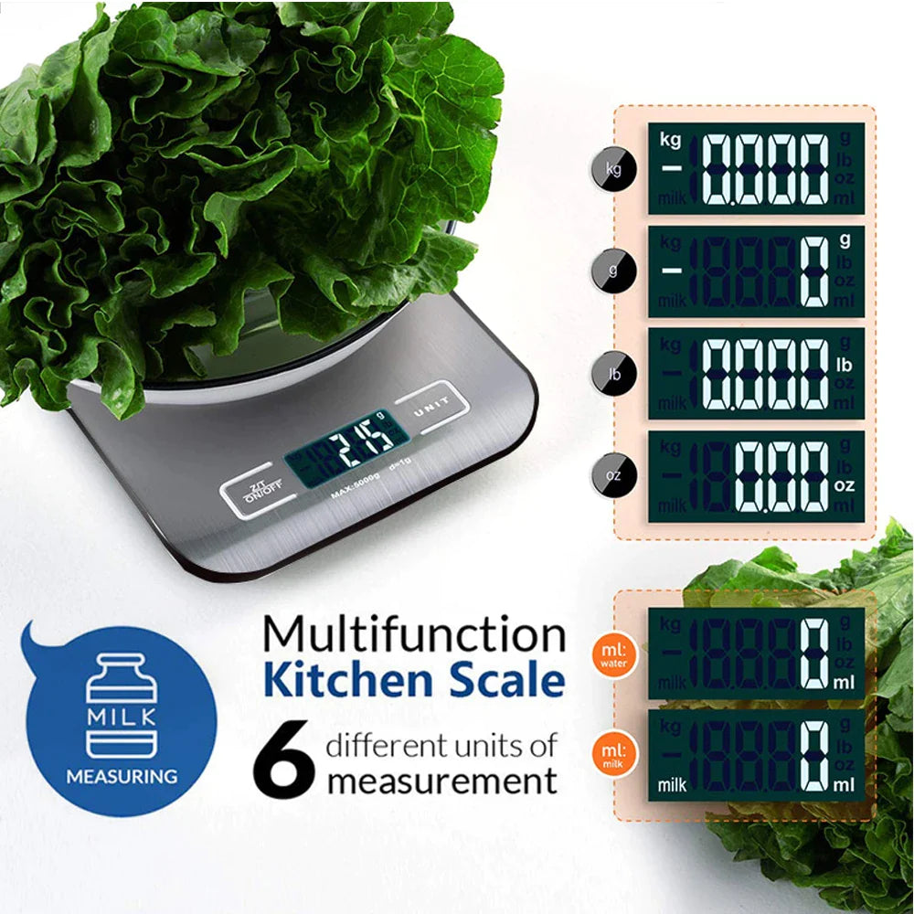 MultiFunction Digital Kitchen Scale