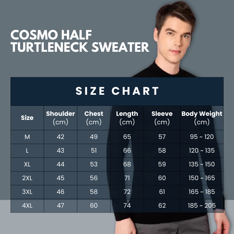 Cosmo Half Turtleneck Sweater