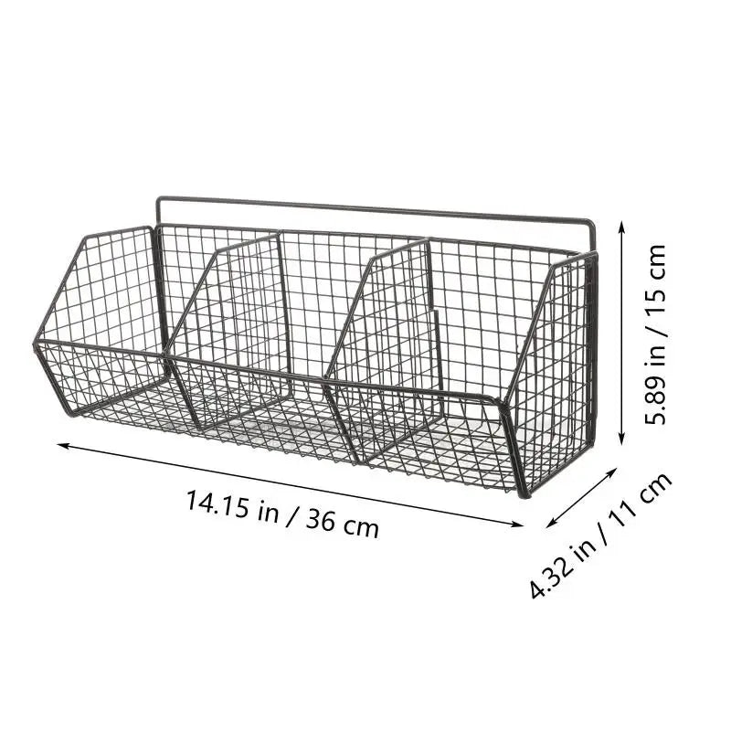 Hanging Grid Storage Basket