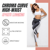 Chroma Curve High-Waist Sports Leggings