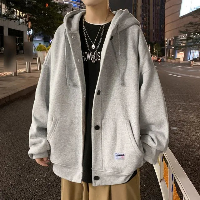 MetroSwag Button-Up Hoodie