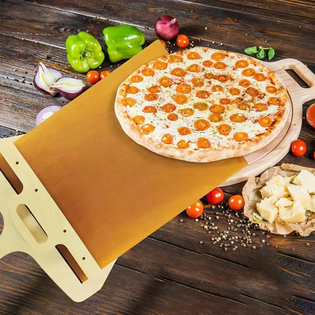 Non-Stick Glide and Slide Pizza Shovel | Glide and Slide with Ease!