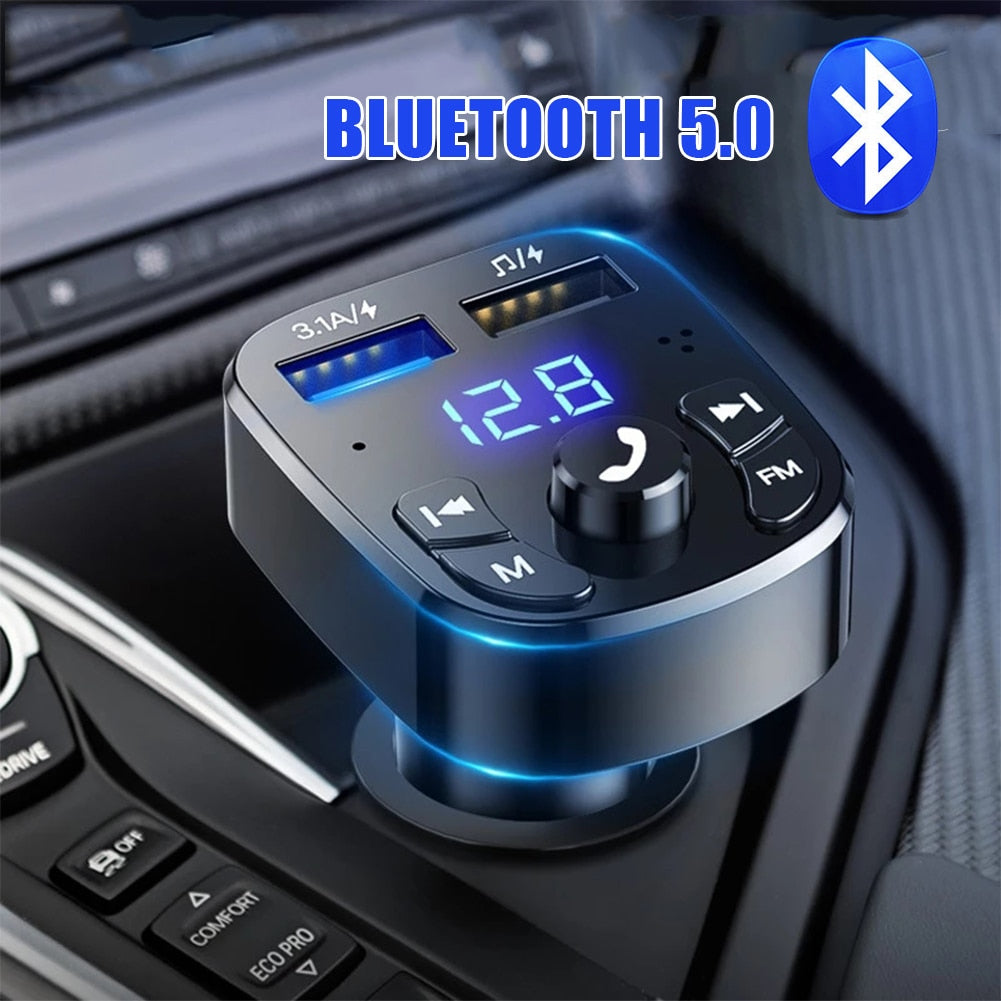 BT5.0 USB Car MP3 Player