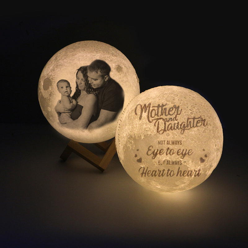 3D Personalized Romantic Moon Lamp