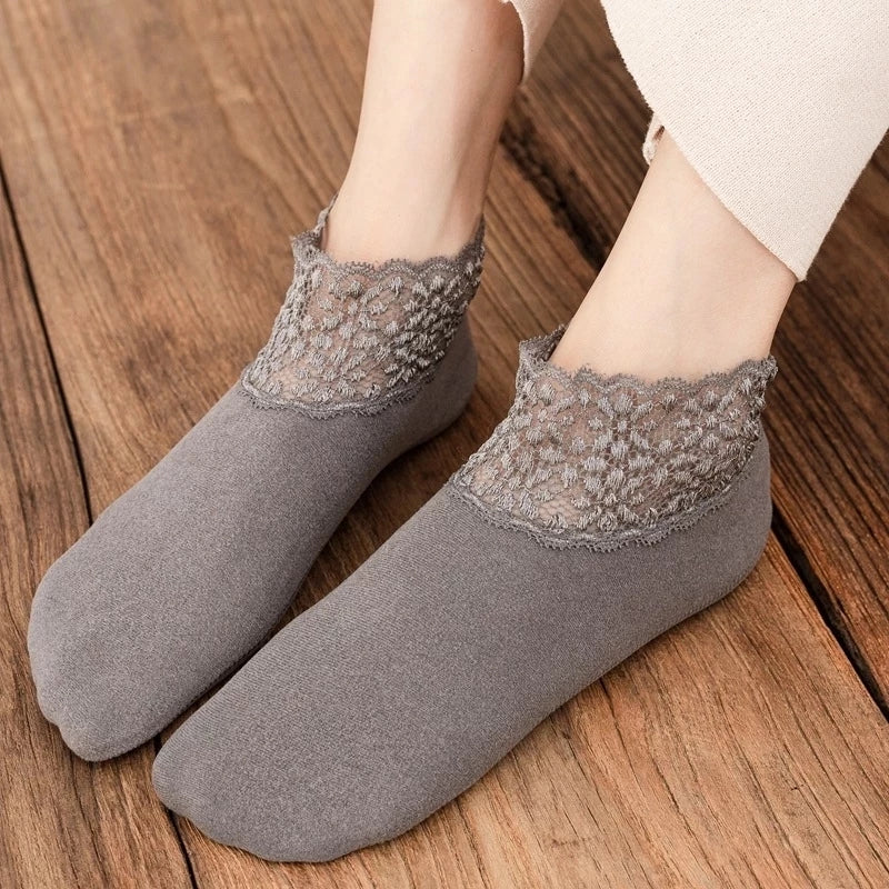 3+3 PROMO! Fashion Lace Socks - Winter Collection