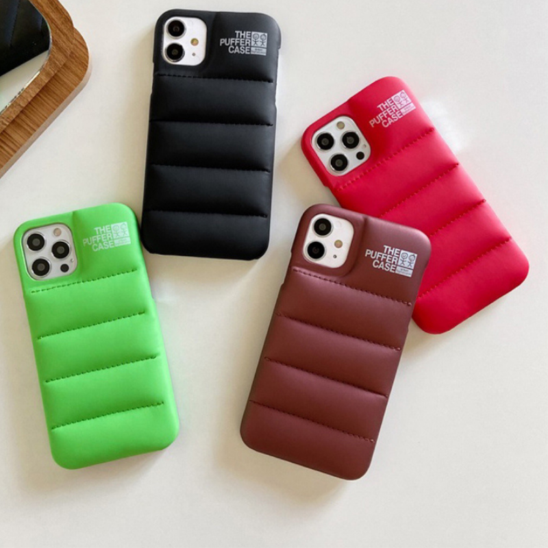 The Puffer Down Jacket Phone Case For iPhones