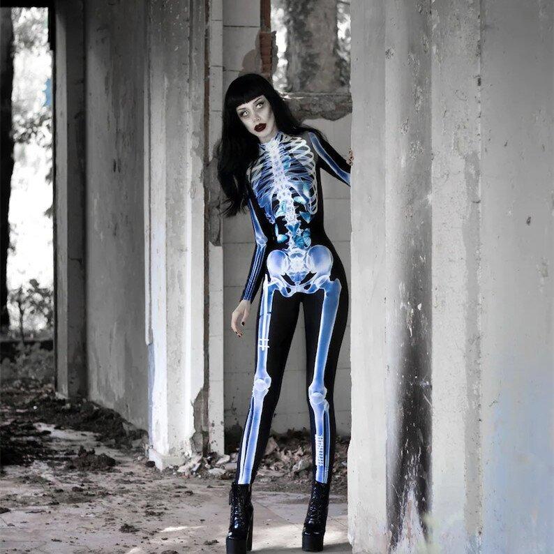 Sexy Skeleton Bodysuit - Halloween Special