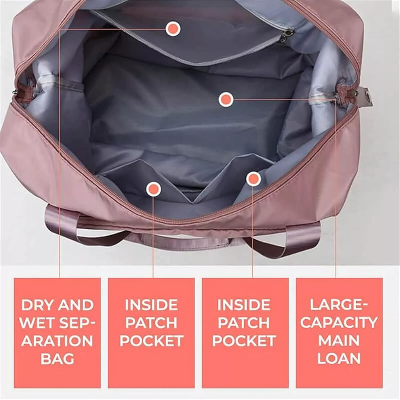 Large Capacity Traveling Shoulder Bag