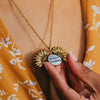 Sunshine Sunflower Necklace