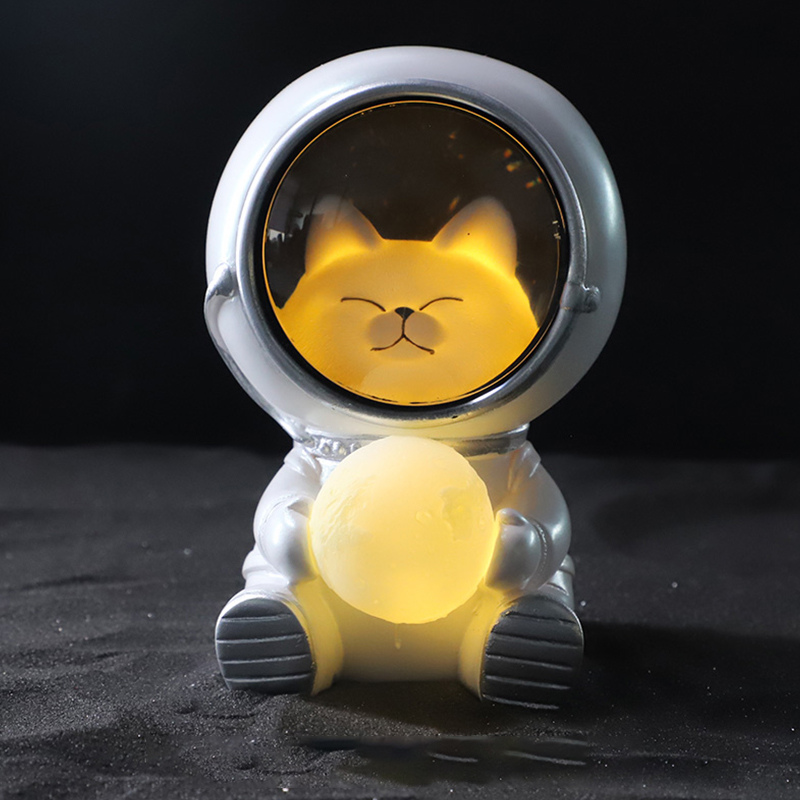 Pet Spaceman LED Night Lamp