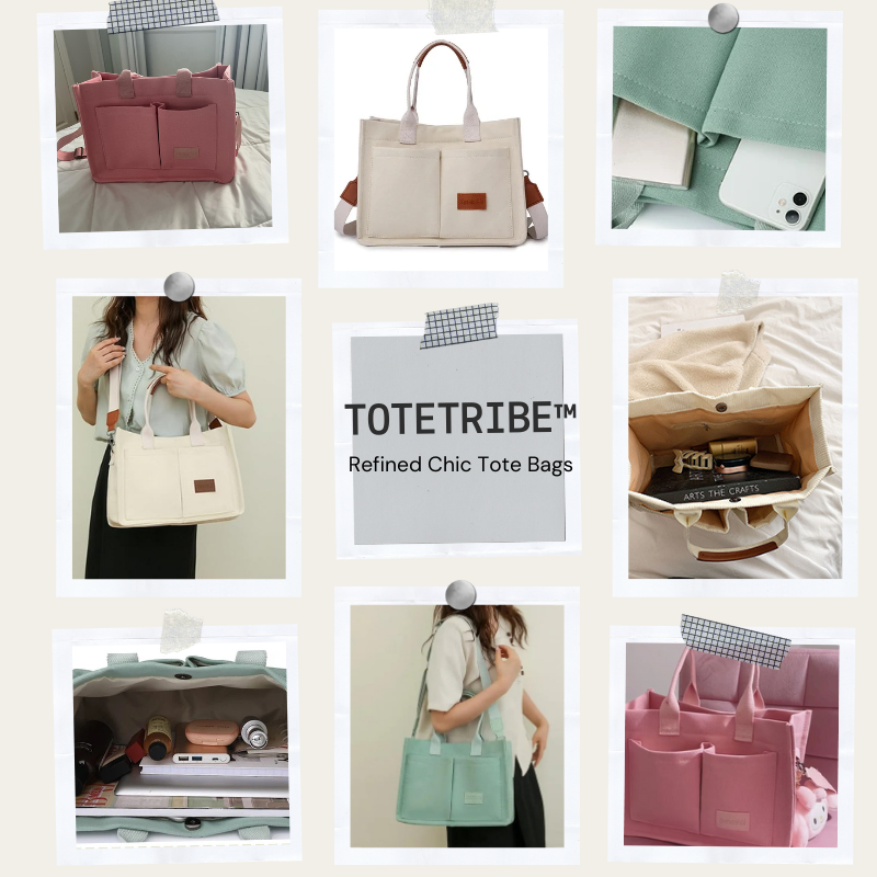ToteTribe™ Canvas Tote Bags