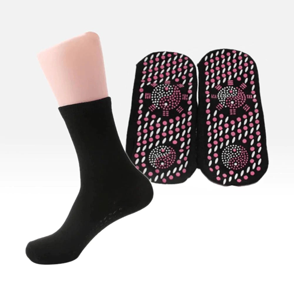 Self-Heating Tourmaline Physiotherapy Socks | Buy 1+1