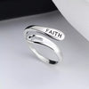 Load image into Gallery viewer, FAITH ETERNITY - Adjustable Minimalist Ring