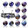 12 Zodiac Signs Constellation Charm Luminous Bracelet