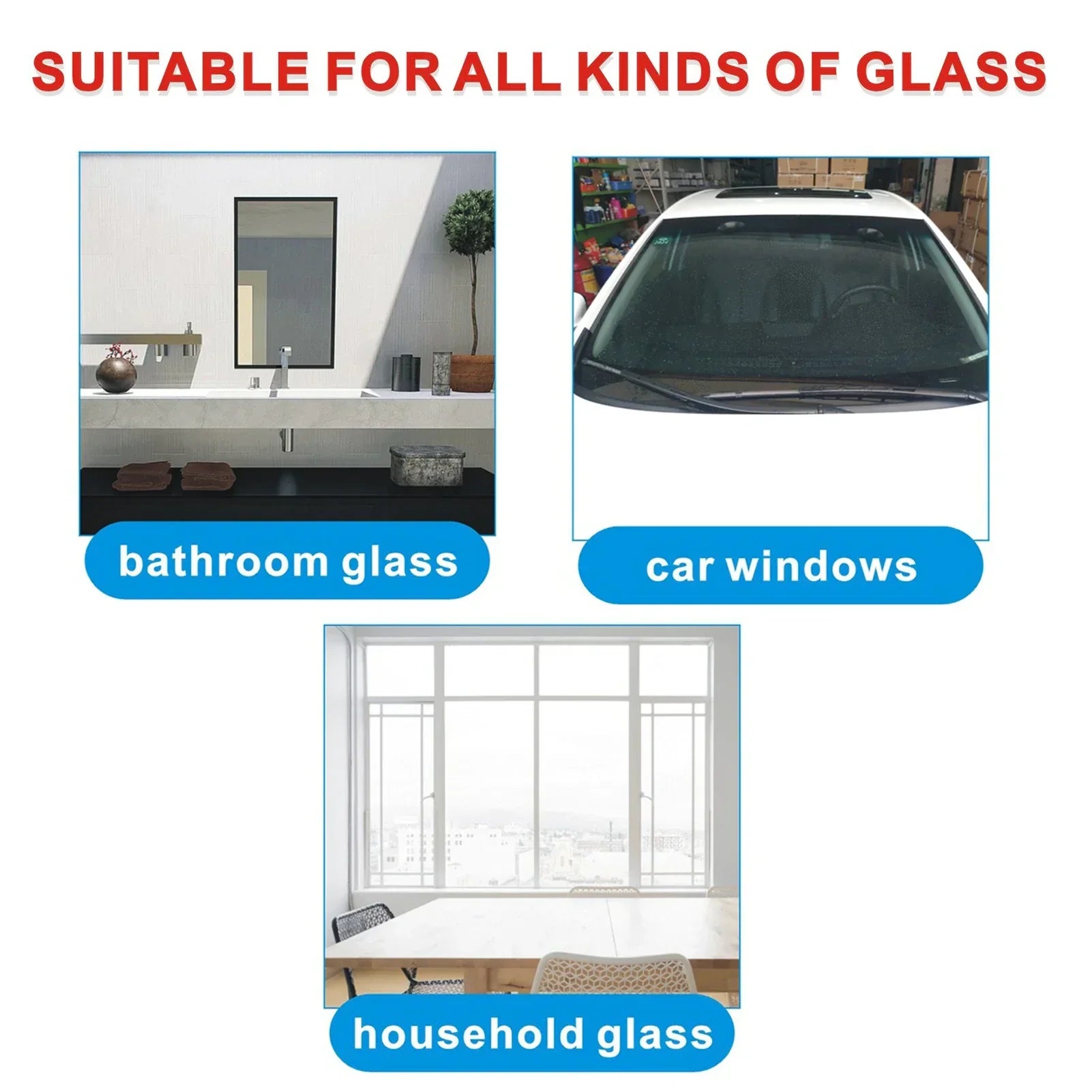 Car Glass Oil Film Cleaner - Safety and Long-term Protection