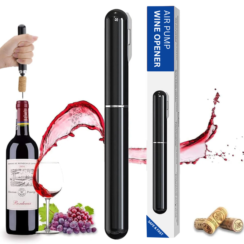 2-in-1 Air pressure wine corkscrew
