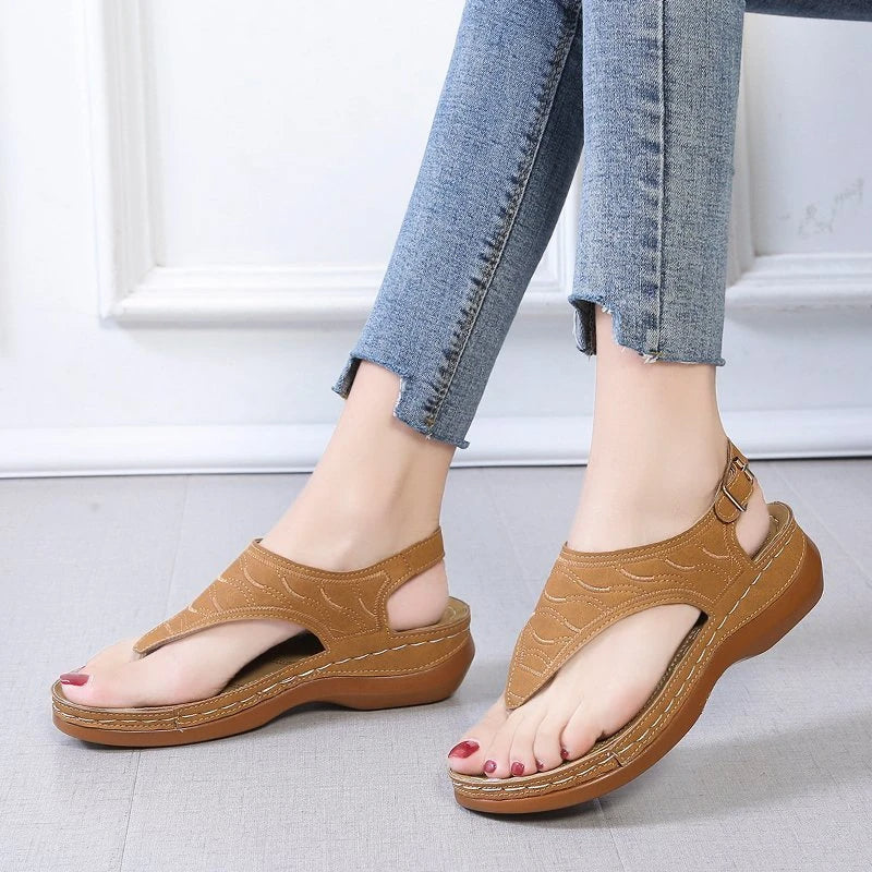 Pure Comfort Ortho-Charm Sandals | Buckle Strap Style